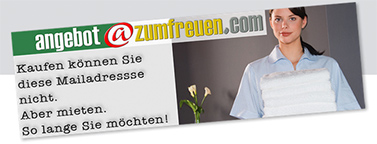 starke e mail adressen einfach mieten / nutzen